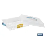 Comprar TARTERA RECTANGULAR AZUL OPACA PAVL Cofan | almacendeferreteriacor.es