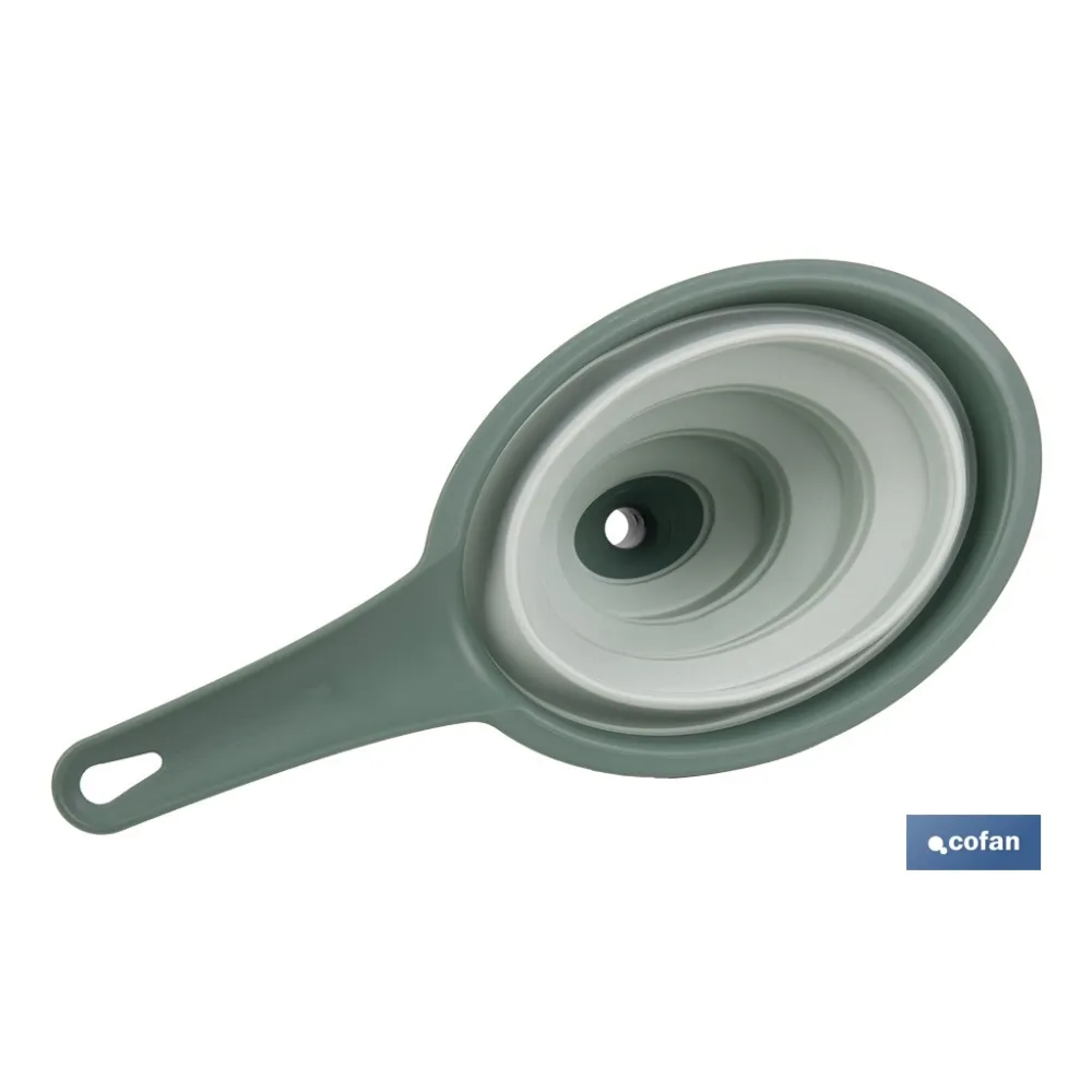 Comprar PACK DE EMBUDO Y COLADOR PLEGABLE V Cofan | almacendeferreteriacor.es