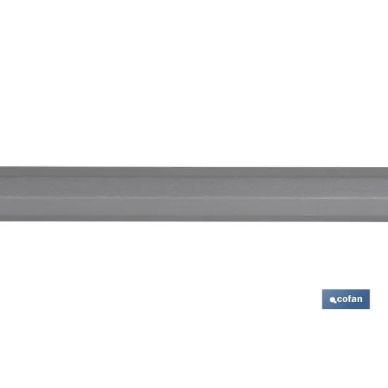 Comprar PALO METALICO  PINTADO ALUMINIO 1.4 Cofan | almacendeferreteriacor.es