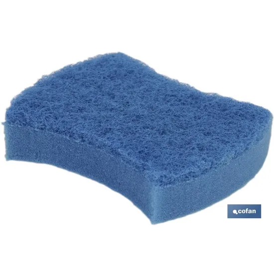 Comprar PACK DE 3 ESTROPAJOS AZULES CON ESP Cofan | almacendeferreteriacor.es