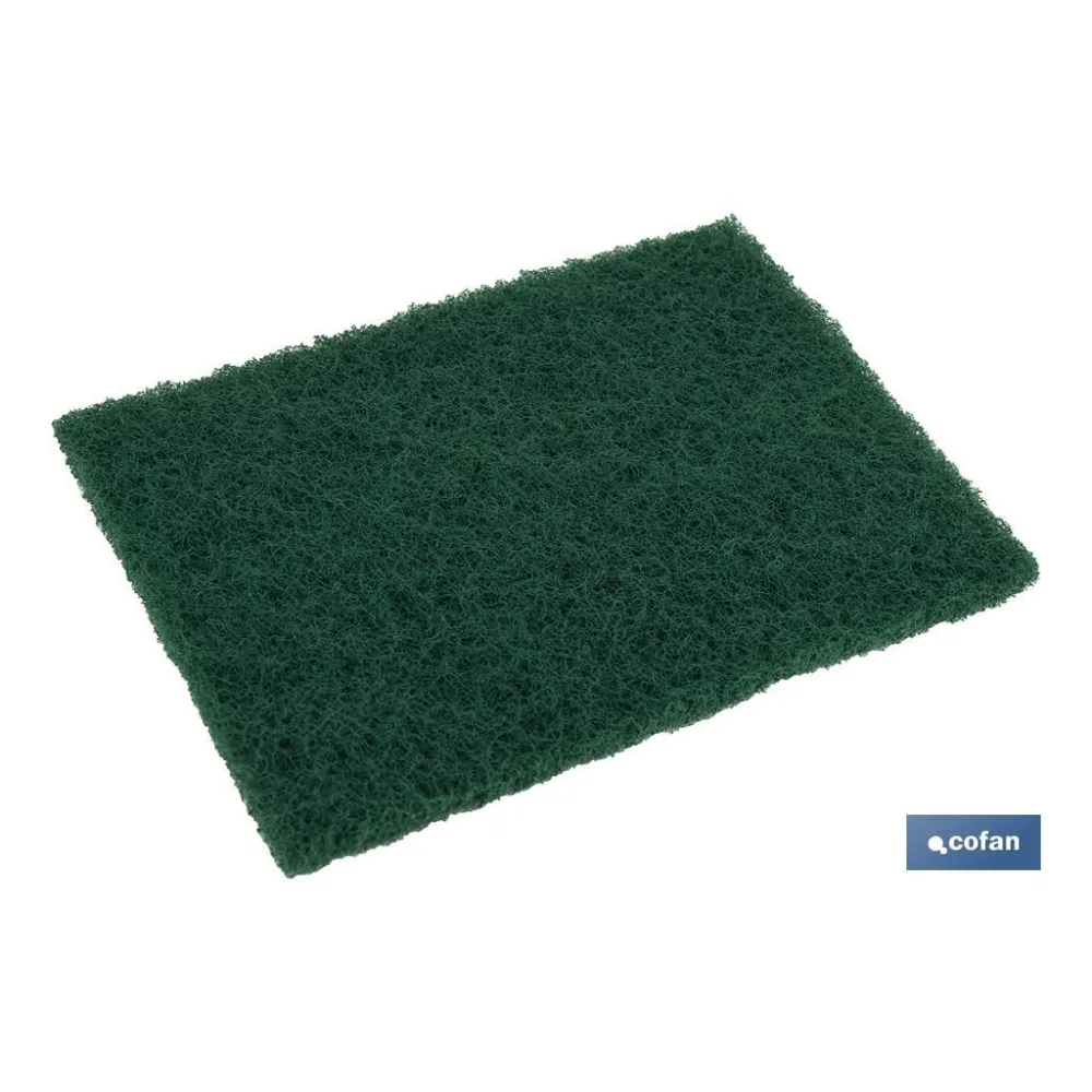 Comprar PACK DE 4 ESTROPAJOS VERDES 100% FI Cofan | almacendeferreteriacor.es
