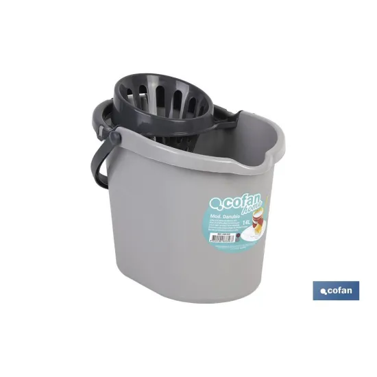 Comprar CUBO ESCURRIDOR 14 L GRIS CLARO (PA Cofan | almacendeferreteriacor.es