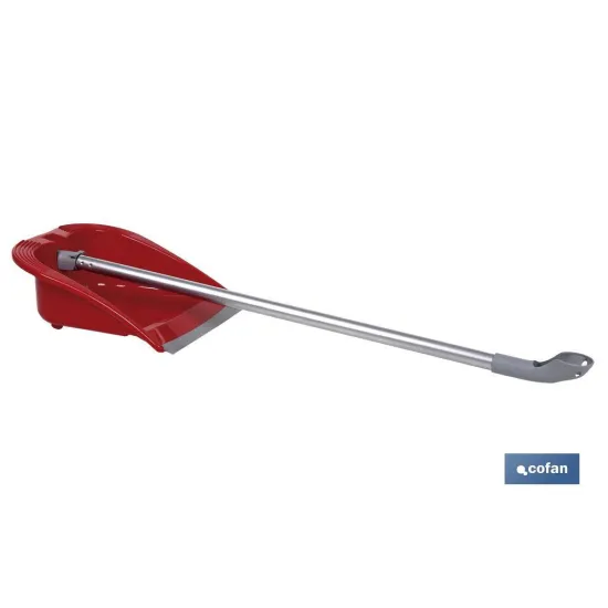 Comprar RECOGEDOR ABATIBLE  CON GOMA COLOR  Cofan | almacendeferreteriacor.es