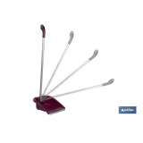 Comprar RECOGEDOR ABATIBLE   MORADO (PACK:  Cofan | almacendeferreteriacor.es