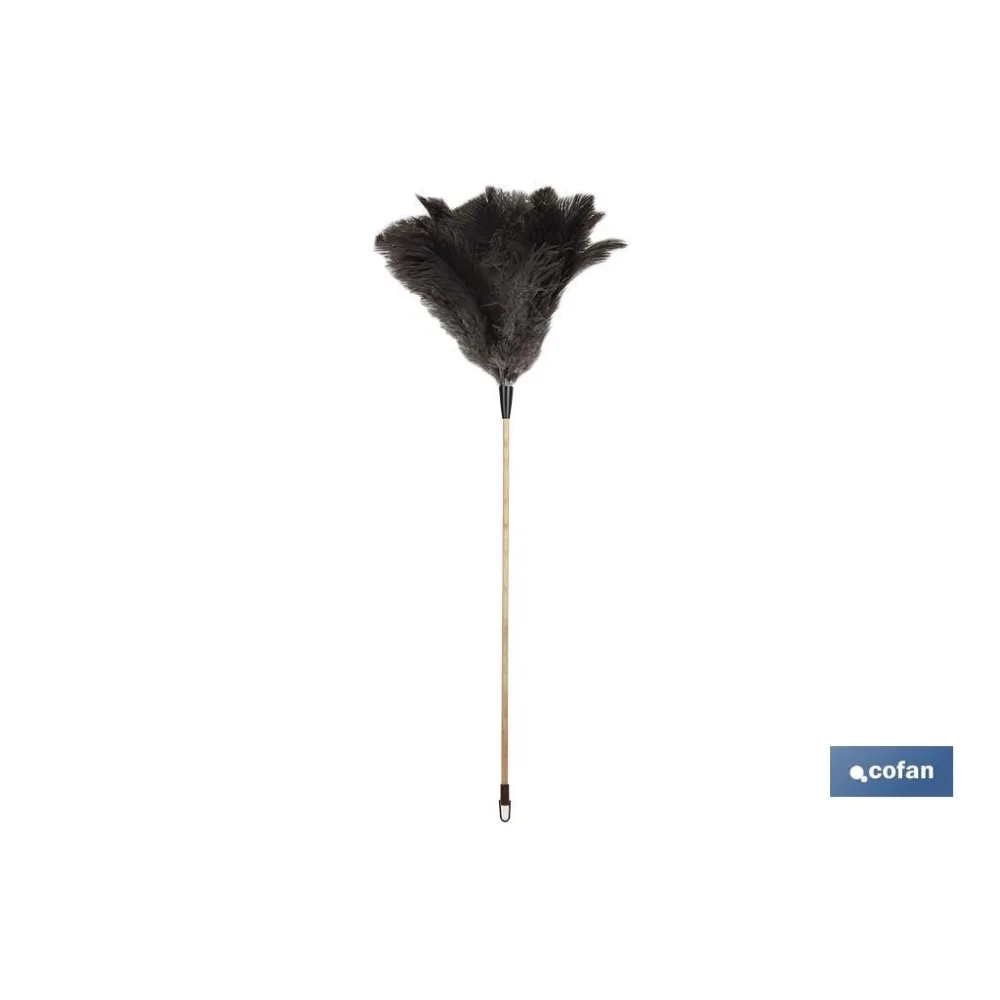 Comprar PLUMERO PLUMA AVESTRUZ MADERA CLASE Cofan | almacendeferreteriacor.es