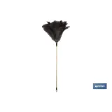 Comprar PLUMERO PLUMA AVESTRUZ MADERA CLASE Cofan | almacendeferreteriacor.es