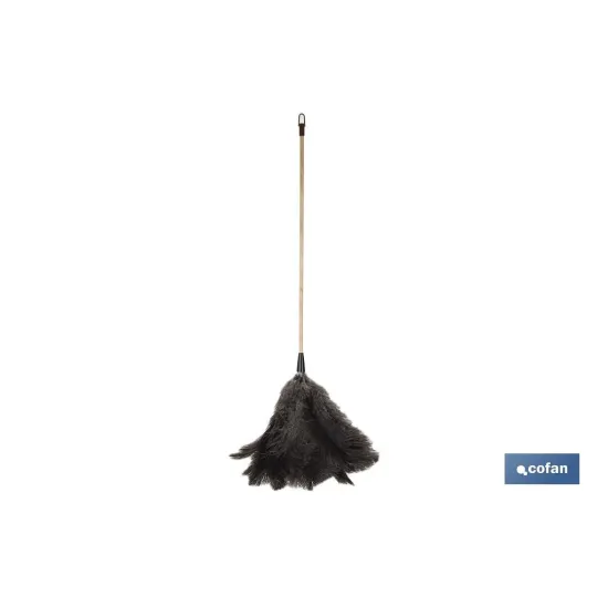 Comprar PLUMERO PLUMA AVESTRUZ MADERA CLASE Cofan | almacendeferreteriacor.es