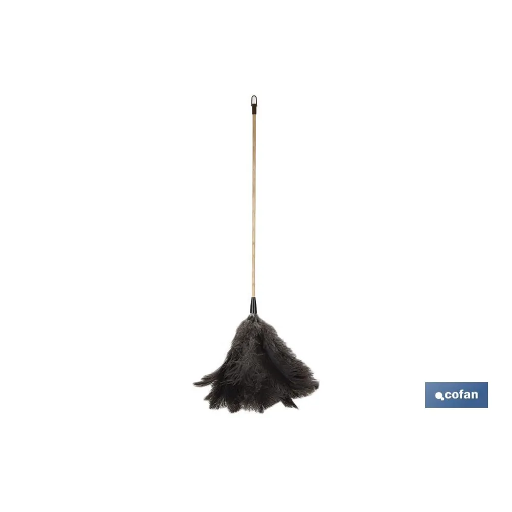 Comprar PLUMERO PLUMA AVESTRUZ MADERA CLASE Cofan | almacendeferreteriacor.es