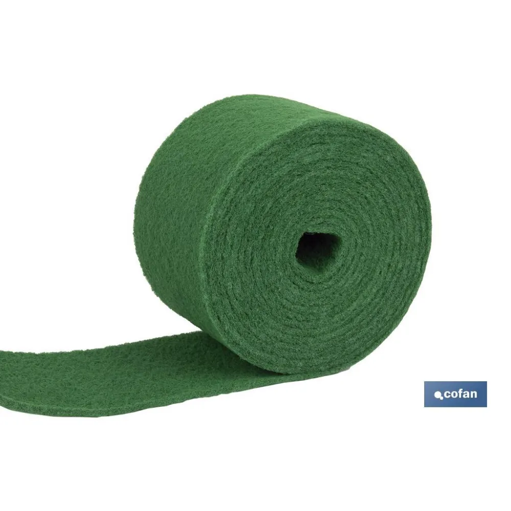 Comprar ROLLO ESTROPAJO FIBRA FUERTE VERDE  Cofan | almacendeferreteriacor.es