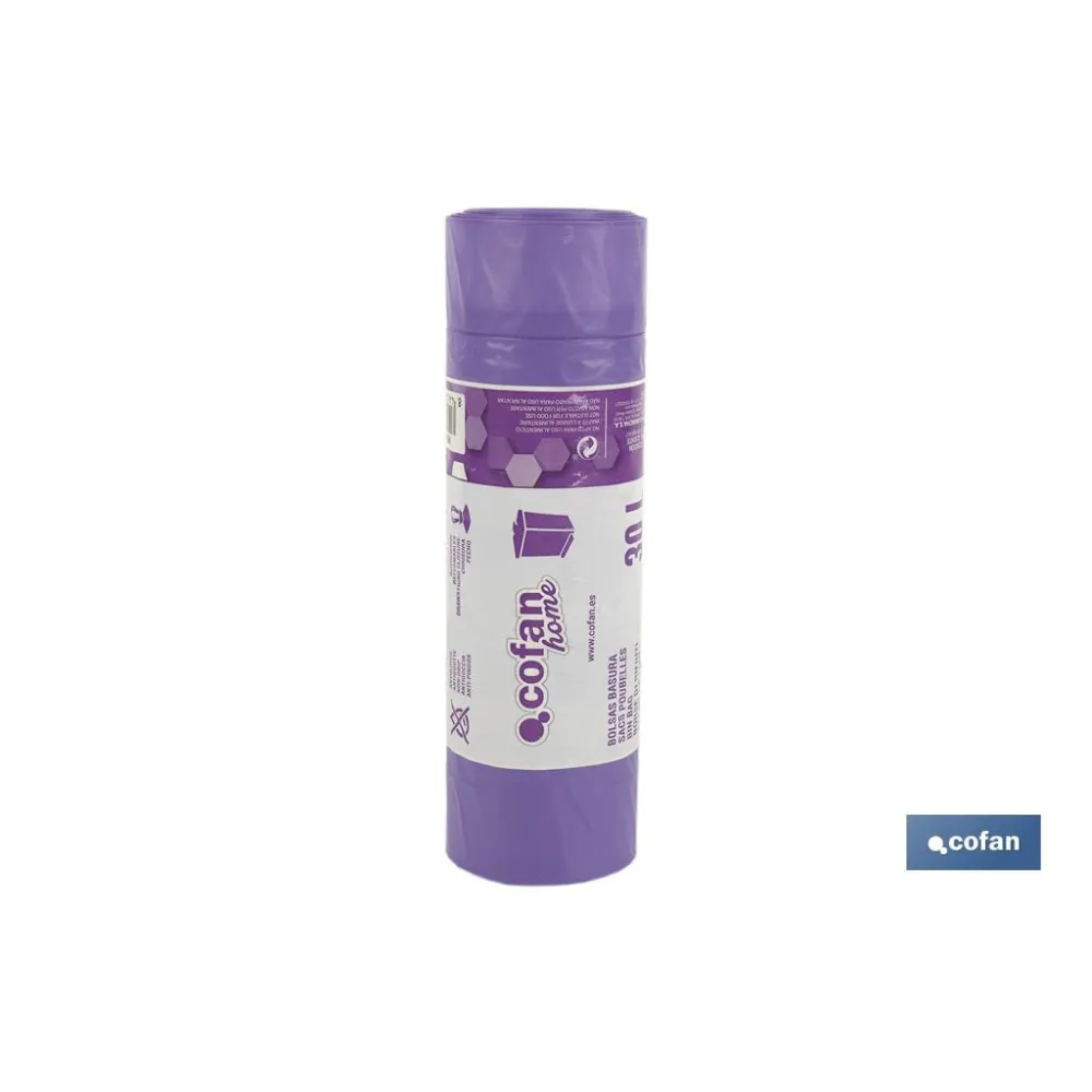 Comprar BOLSA DE BASURA AUTOCIERRE PERFUMAD Cofan | almacendeferreteriacor.es