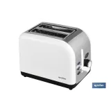Comprar TOSTADOR 2 REBANADAS COLOR BLANCO/A Cofan | almacendeferreteriacor.es