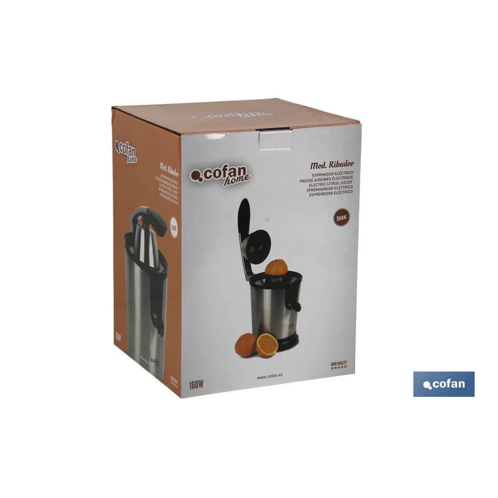 Comprar EXPRIMIDOR ELECTRICO 160W (PACK: 1  Cofan | almacendeferreteriacor.es