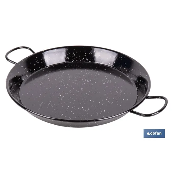 Comprar PAELLERA ACERO ESMALTADA INDUCCIÓN  Cofan | almacendeferreteriacor.es