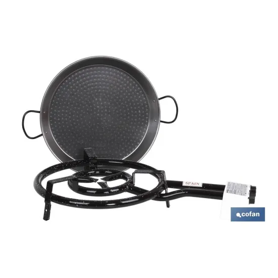 Comprar KIT PAELLERA 42CM+QUEMADOR 40cm (PA Cofan | almacendeferreteriacor.es
