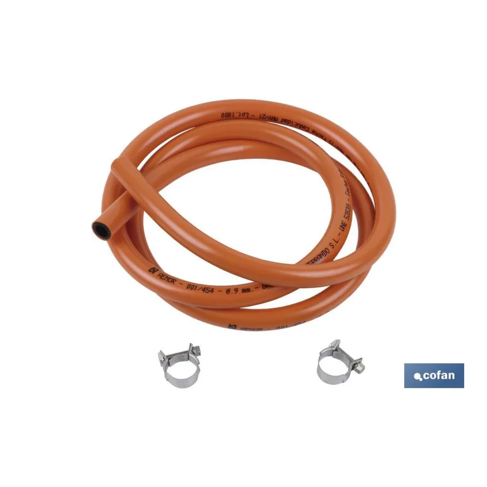 Comprar TUBO FLEXIBLE 1,5 Mts PARA GAS BUTA Cofan | almacendeferreteriacor.es