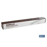 Comprar RODILLO PARA AMASAR BLANCO 50X5cm ( Cofan | almacendeferreteriacor.es
