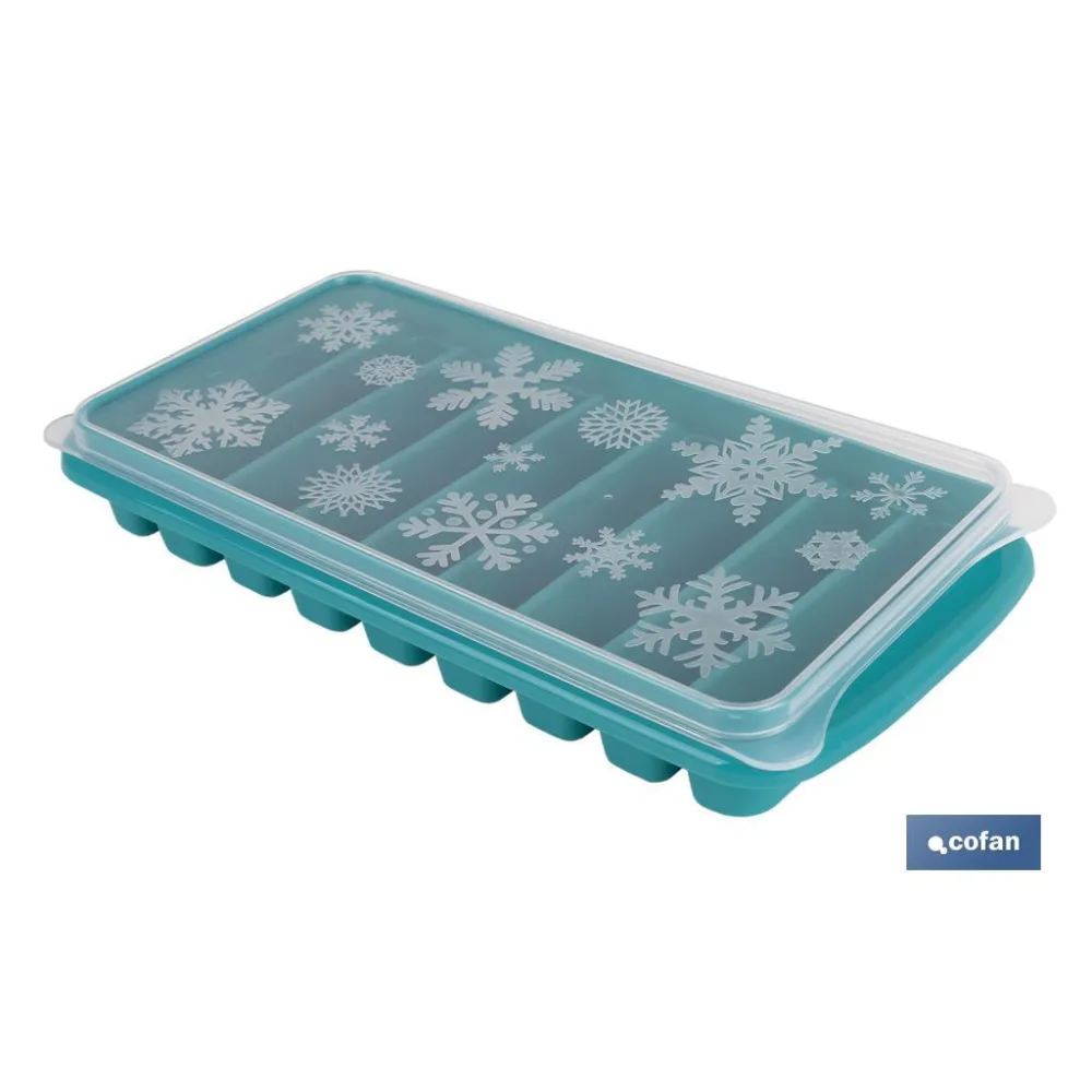 Comprar CUBITERA HIELO CON TAPA COLOR TURQU Cofan | almacendeferreteriacor.es