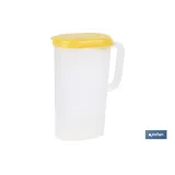 Comprar JARRA DE AGUA 2L AMARILLO  MODELO M Cofan | almacendeferreteriacor.es