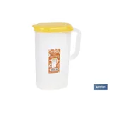 Comprar JARRA DE AGUA 2L AMARILLO  MODELO M Cofan | almacendeferreteriacor.es
