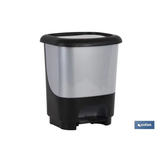 Comprar CUBO PEDAL CLASS GRIS 10 L (PACK: 1 Cofan | almacendeferreteriacor.es
