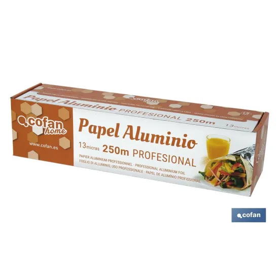 Comprar PAPEL ALUMINIO PROFESIONAL 13 MICRA Cofan | almacendeferreteriacor.es