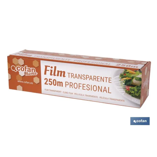 Comprar FILM TRANSPARENTE PROFESIONAL 250M  Cofan | almacendeferreteriacor.es