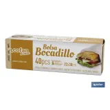 Comprar BOLSAS PARA BOCADILLOS 22 X 30 40UD Cofan | almacendeferreteriacor.es