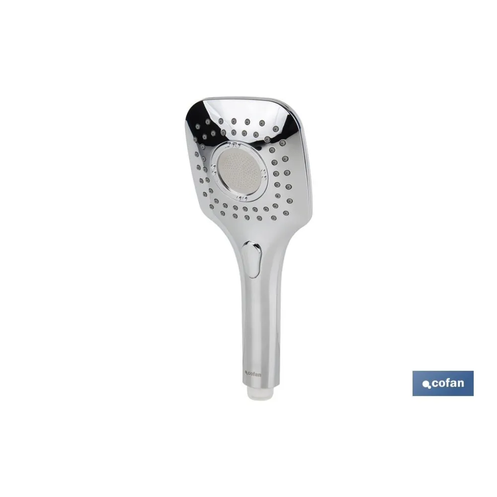 Comprar MANGO DUCHA CROMADO CON 3 FUNCIONES Cofan | almacendeferreteriacor.es