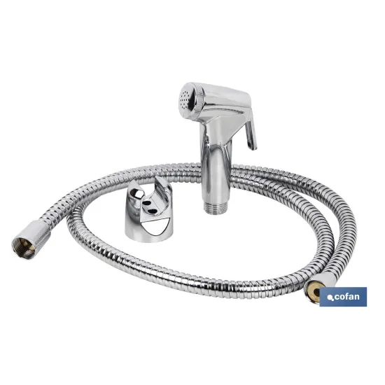 Comprar KIT GRIFO DE DUCHA CROMADO CON PULS Cofan | almacendeferreteriacor.es