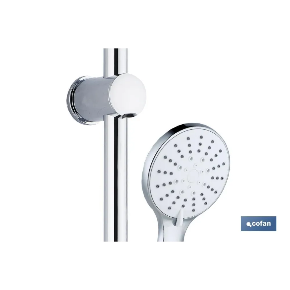 Comprar KIT DUCHA BARRA DESLIZANTE 3 PCS 5  Cofan | almacendeferreteriacor.es