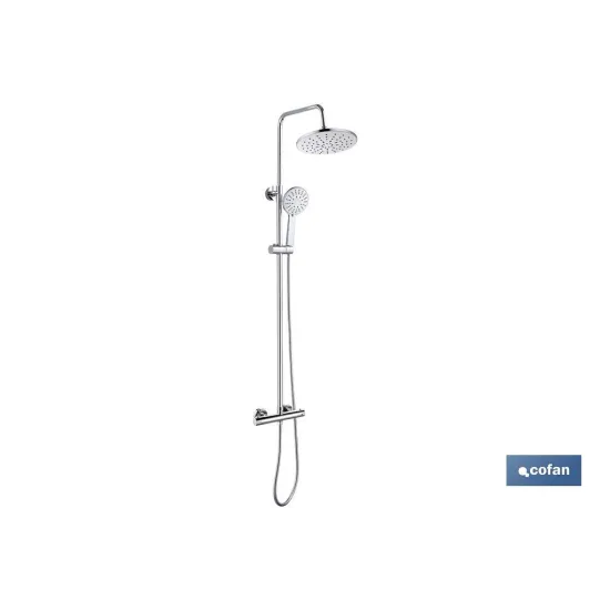Comprar COLUMNA DUCHA 5 FUNCIONES GRIFO TER Cofan | almacendeferreteriacor.es