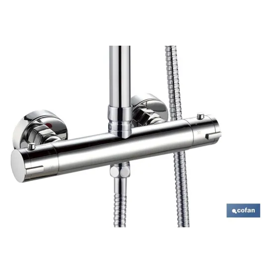 Comprar COLUMNA DUCHA 5 FUNCIONES GRIFO TER Cofan | almacendeferreteriacor.es