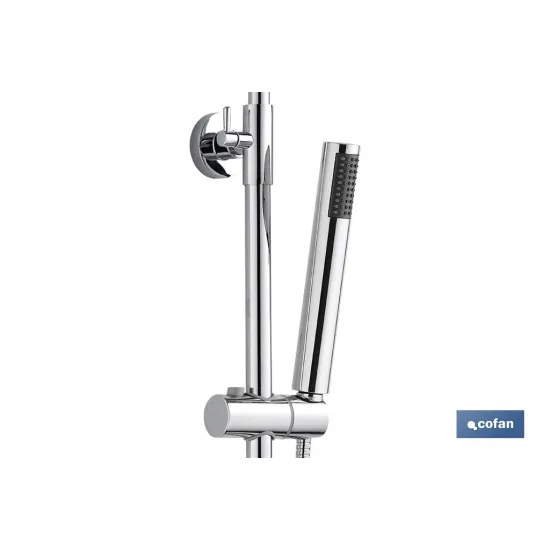 Comprar COLUMNA DE DUCHA CON GRIFO MONOMAND Cofan | almacendeferreteriacor.es