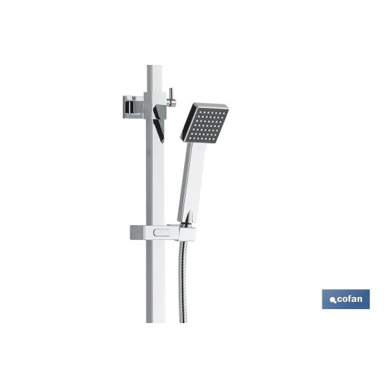Comprar COLUMNA DE DUCHA TERMOSTATICA DISEÑ Cofan | almacendeferreteriacor.es