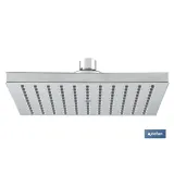 Comprar CABEZAL DUCHA CUADRADO LATÓN 200 X  Cofan | almacendeferreteriacor.es