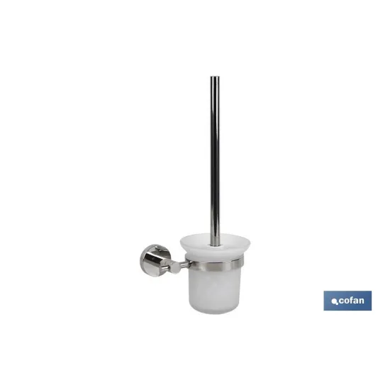 Comprar ESCOBILLERO INODORO GAMA LAGOA INOX Cofan | almacendeferreteriacor.es