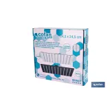 Comprar CABEZAL DE DUCHA CUADRADO EXTRAFINO Cofan | almacendeferreteriacor.es