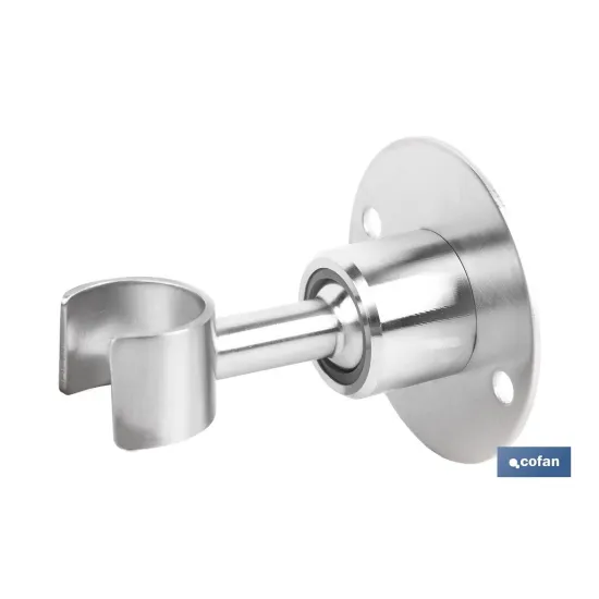 Comprar SOPORTE DE DUCHA PARA PARED ACERO I Cofan | almacendeferreteriacor.es
