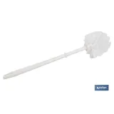 Comprar ESCOBILLA WC BLANCA 36 CM (PACK: 1  Cofan | almacendeferreteriacor.es