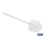 Comprar ESCOBILLA WC BLANCA 36 CM (PACK: 1  Cofan | almacendeferreteriacor.es