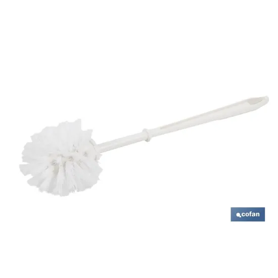 Comprar ESCOBILLA WC BLANCA 36 CM (PACK: 1  Cofan | almacendeferreteriacor.es