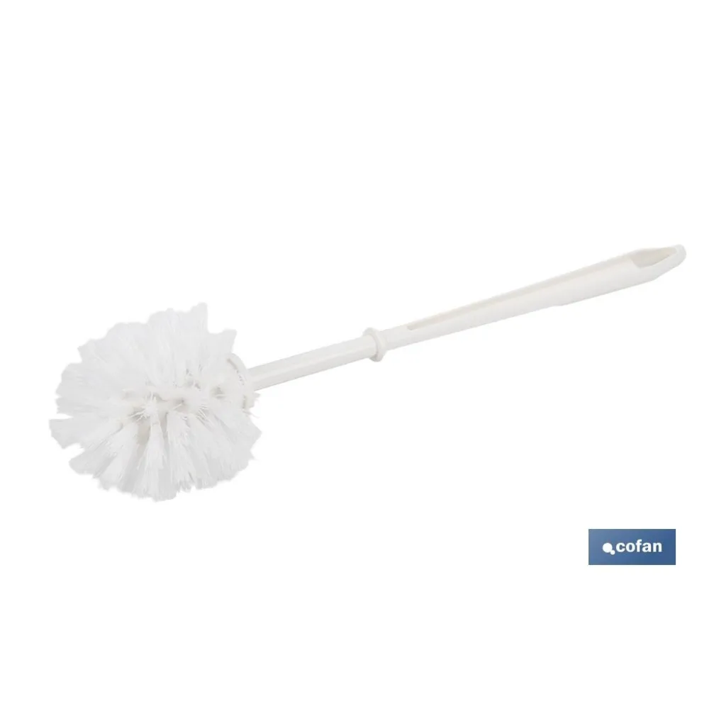 Comprar ESCOBILLA WC BLANCA 36 CM (PACK: 1  Cofan | almacendeferreteriacor.es
