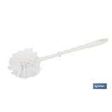 Comprar ESCOBILLA WC BLANCA 36 CM (PACK: 1  Cofan | almacendeferreteriacor.es