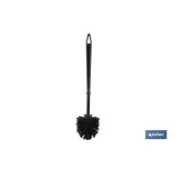 Comprar ESCOBILLA WC NEGRA 36 CM (PACK: 1 U Cofan | almacendeferreteriacor.es