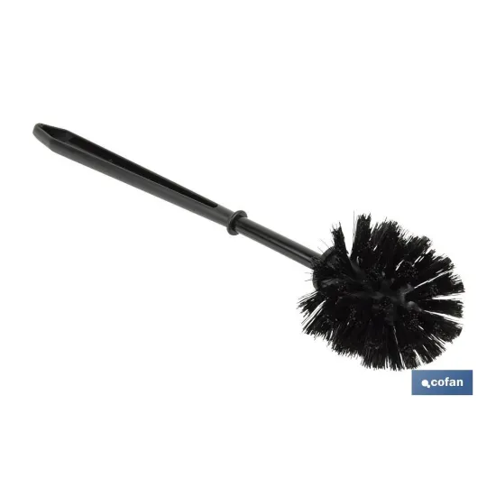 Comprar ESCOBILLA WC NEGRA 36 CM (PACK: 1 U Cofan | almacendeferreteriacor.es