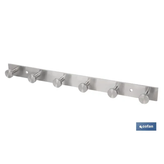 Comprar PERCHERO DE PARED DE ACERO INOXIDAB Cofan | almacendeferreteriacor.es