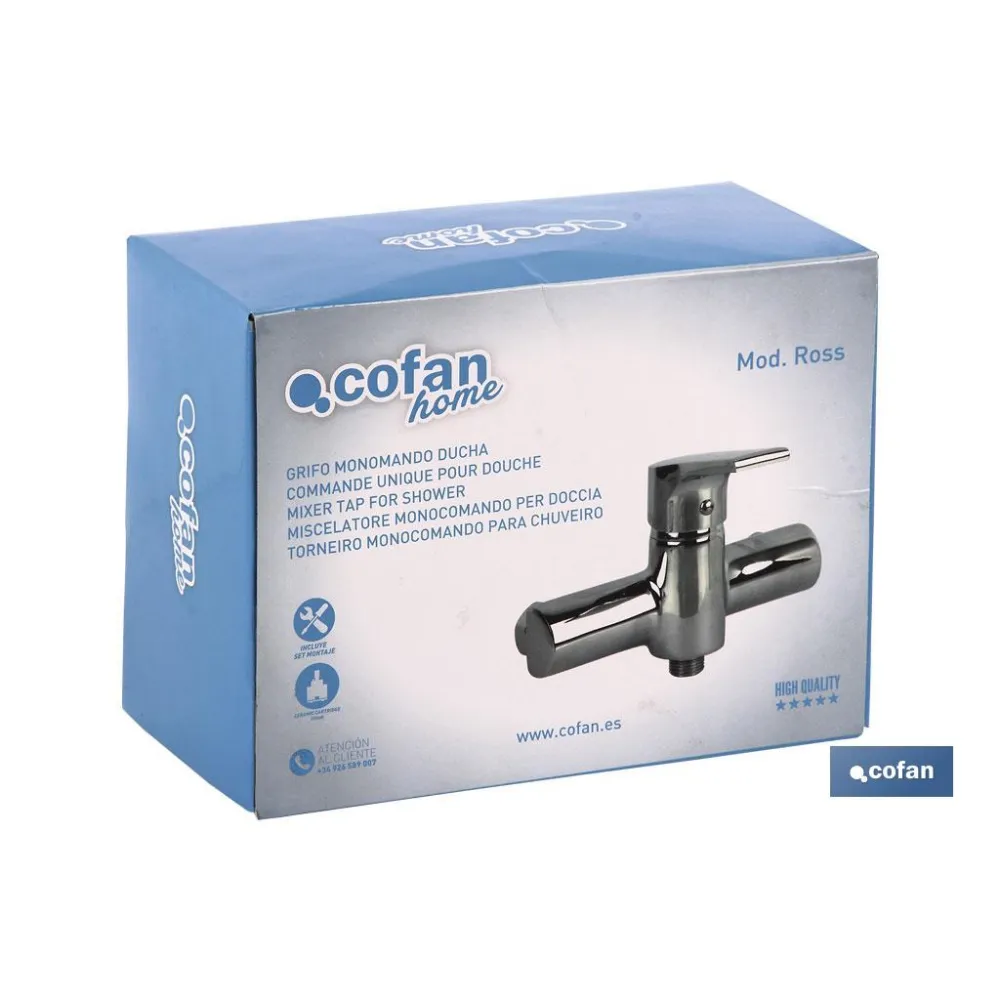 Comprar GRIFO MONOMANDO DE DUCHA MODELO ROS Cofan | almacendeferreteriacor.es