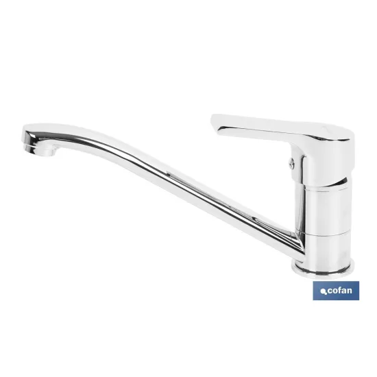 Comprar GRIFO MONOMANDO FREGADERO CAÑO BAJO Cofan | almacendeferreteriacor.es