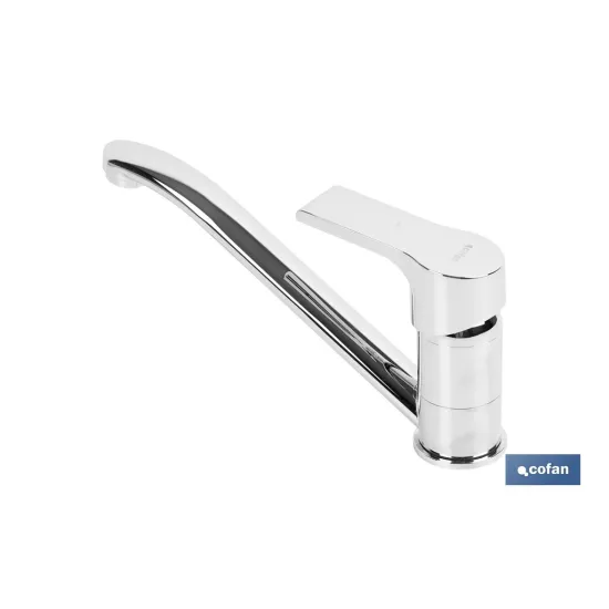 Comprar GRIFO MONOMANDO FREGADERO CAÑO BAJO Cofan | almacendeferreteriacor.es