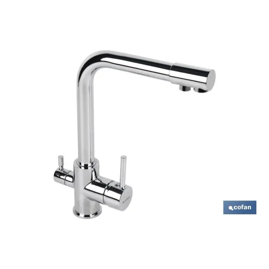 Comprar GRIFO DE COCINA MONOMANDO 3 VÍAS AD Cofan | almacendeferreteriacor.es